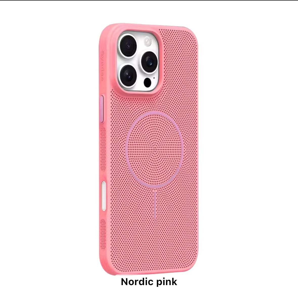 Protective Apple iPhone Back Cover - Heat Dissipation MagSafe iPhone Case - Style 9