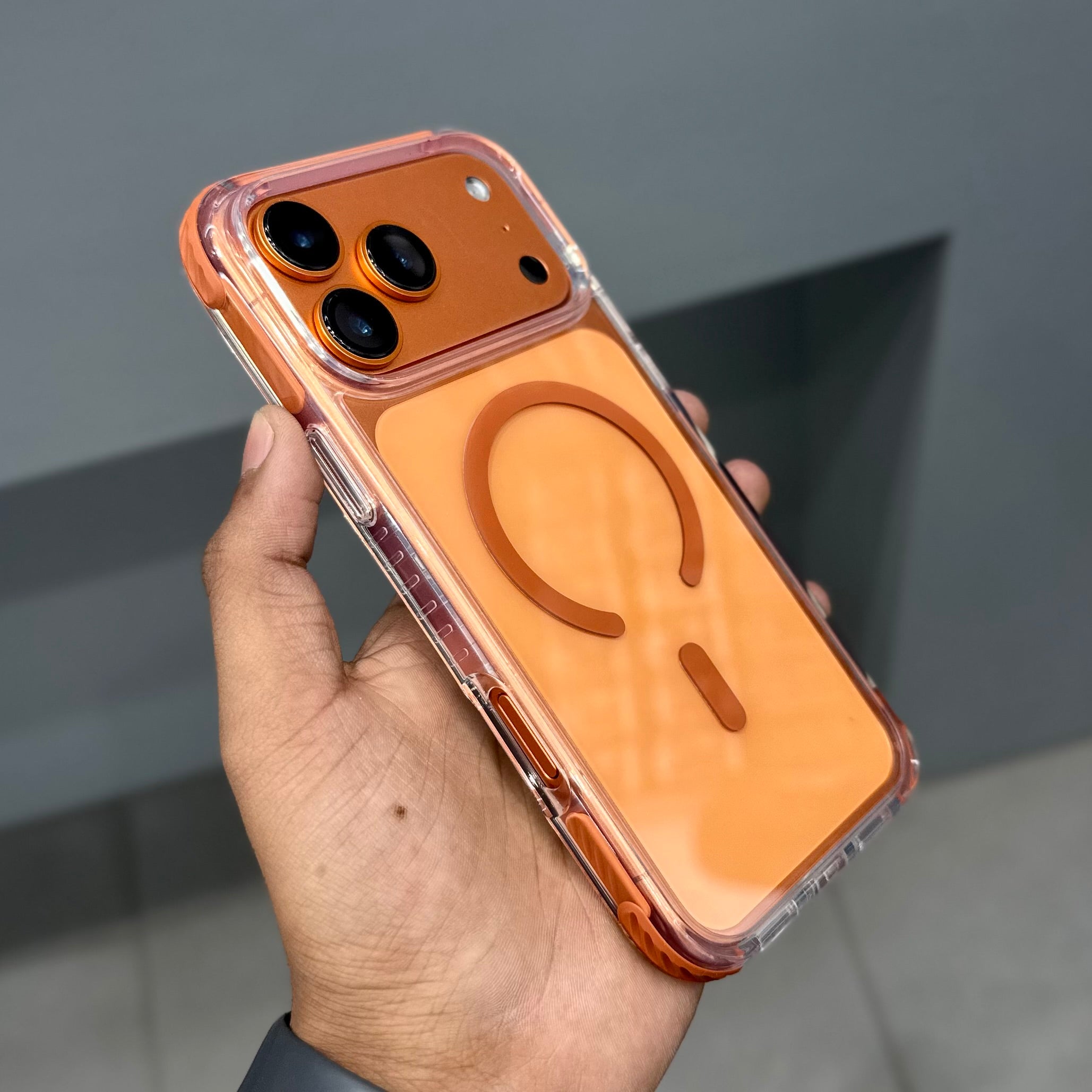 ICON DEFENDER CASE - ORANGE ( No. 2692 ) Mobile Case by CoverMeUp - Style 2