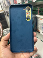 Leather Wireless Magnetic Charge Mobile Cover Phone Funda Cases for Samsung Galaxy S23 Plus Mobile Case by CoverMeUp - Style 3