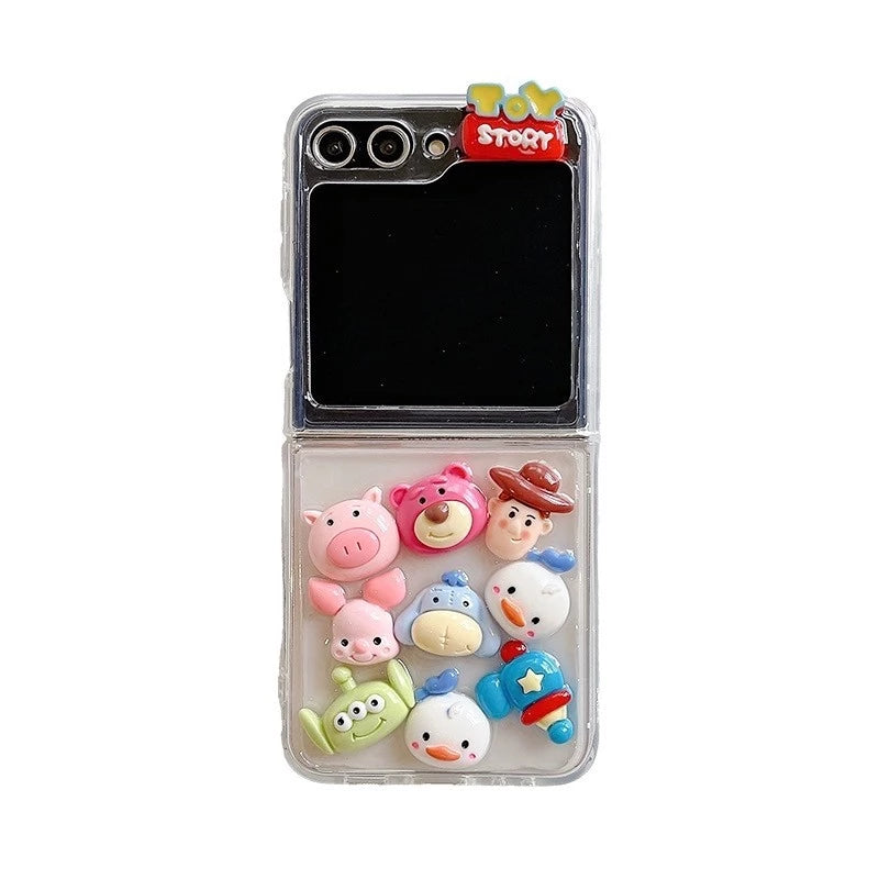 Cute Toy Story Hard Case for Samsung Galaxy Z Flip & Fold Series