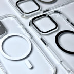 Protective Apple iPhone Back Cover - MetalArc Clear MagSafe iPhone Case