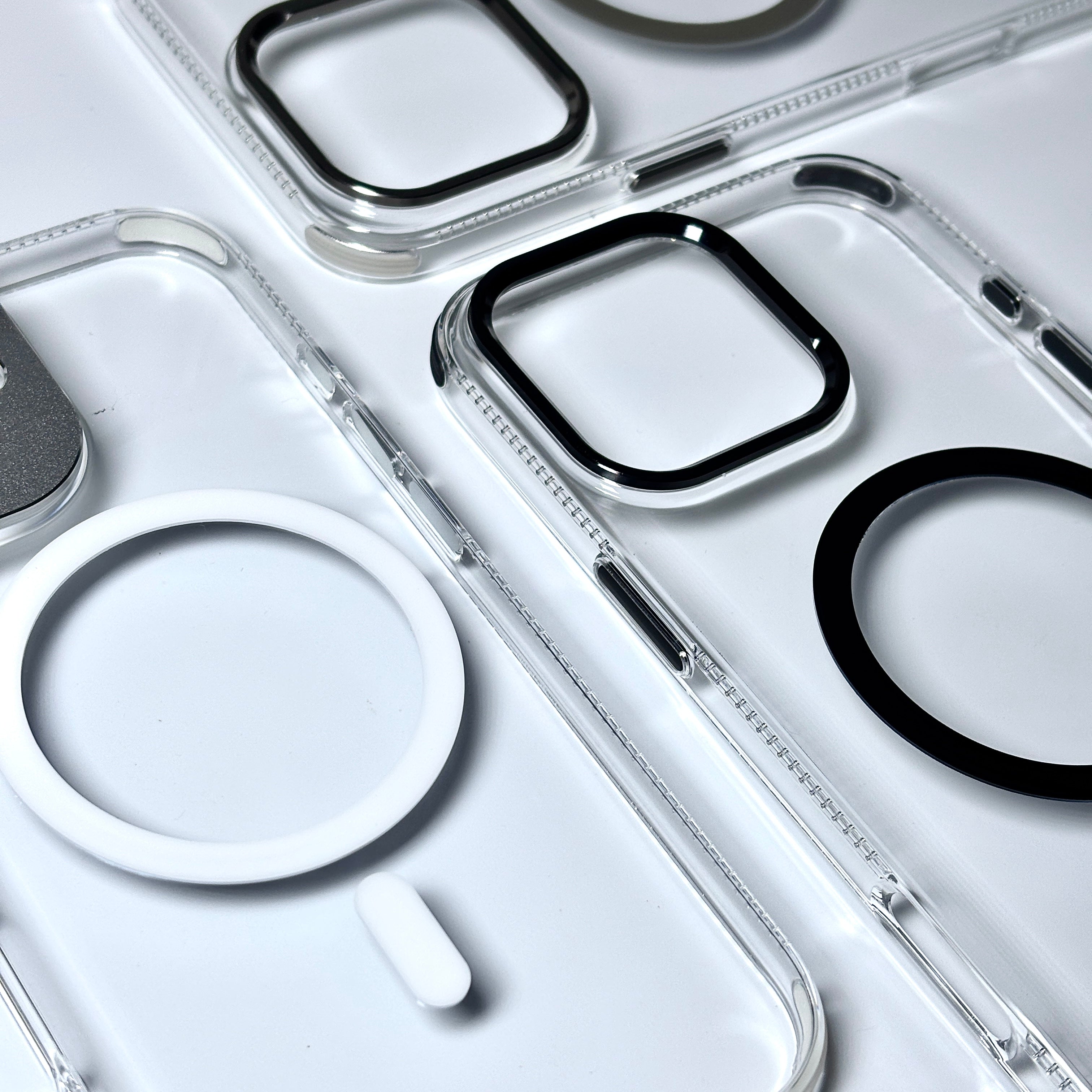 Protective Apple iPhone Back Cover - MetalArc Clear MagSafe iPhone Case