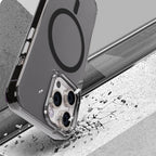 Protective Apple iPhone Back Cover - GRIPP Neo iPhone 15 Pro & 15 Pro Max with MagSafe Case - Smoke - Style 2
