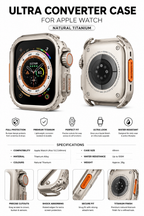 TitanGuard Ultra Converter Case for Apple Watch (44mm / 45mm / 46mm)