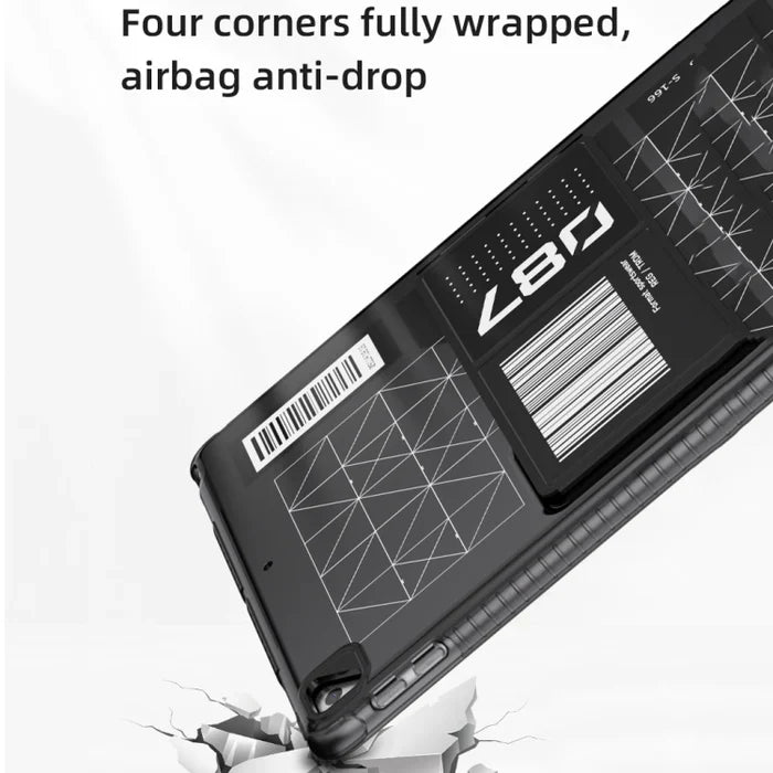 Mutural Series iPad Case with Holder For iPad & iPad Pro