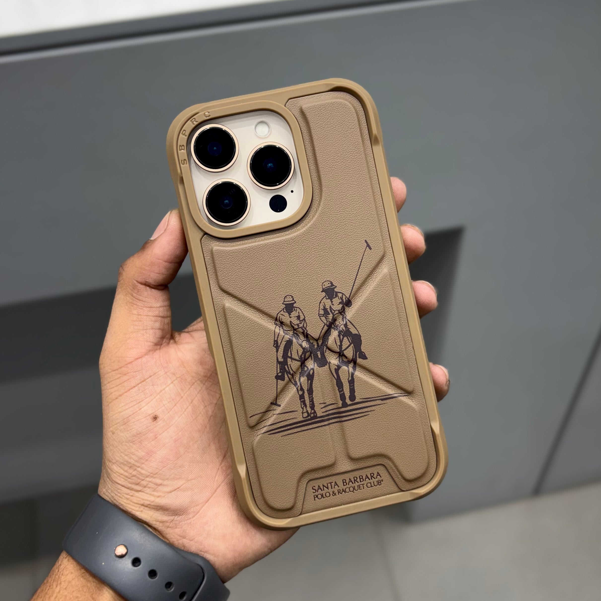 SANTA BARBARA MARION - BROWN ( No. 2527 ) Mobile Case by CoverMeUp