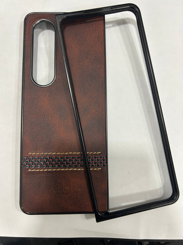 SAMSUNG GALAXY Z FOLD 4 PULOKA LEATHER FALL PROOF CASE COVER