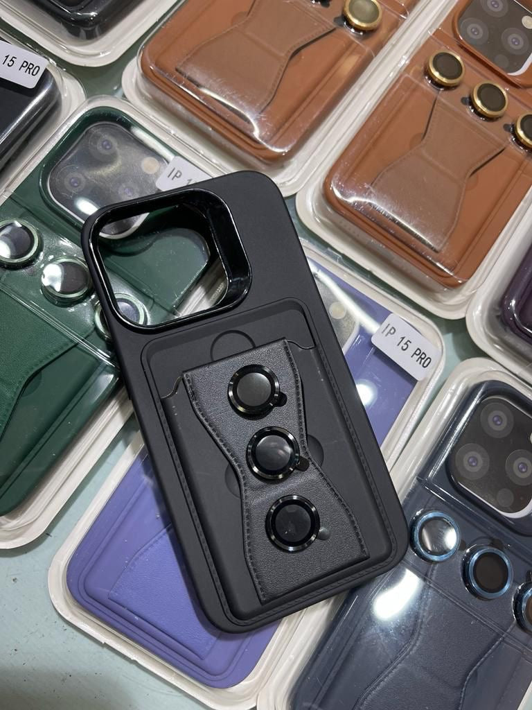 Silicone Phone Case with Stand for Iphone