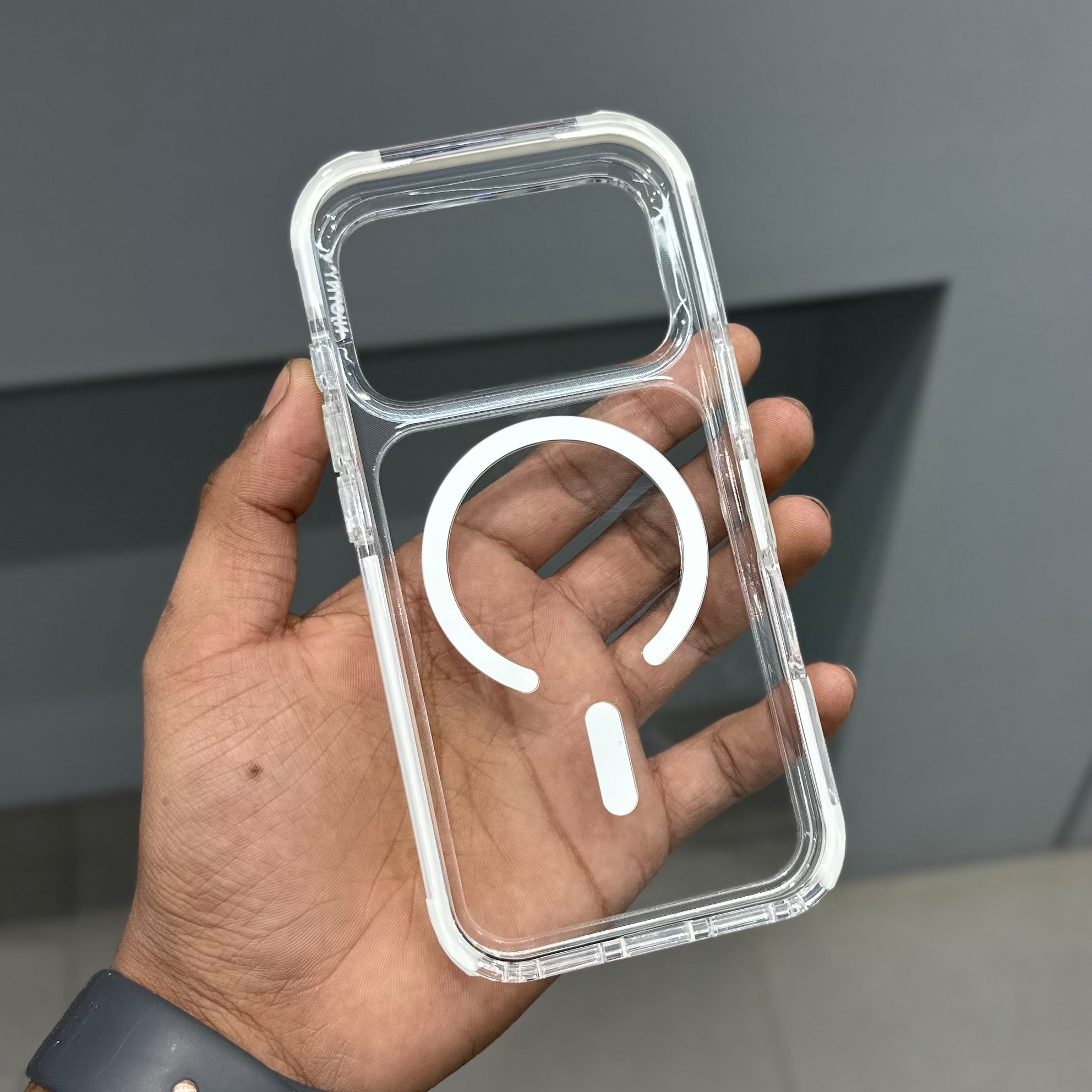 NY JOY COMBAT TRIPLE LAYERD MAGSAFE CASE - WHITE ( No. 3014 )