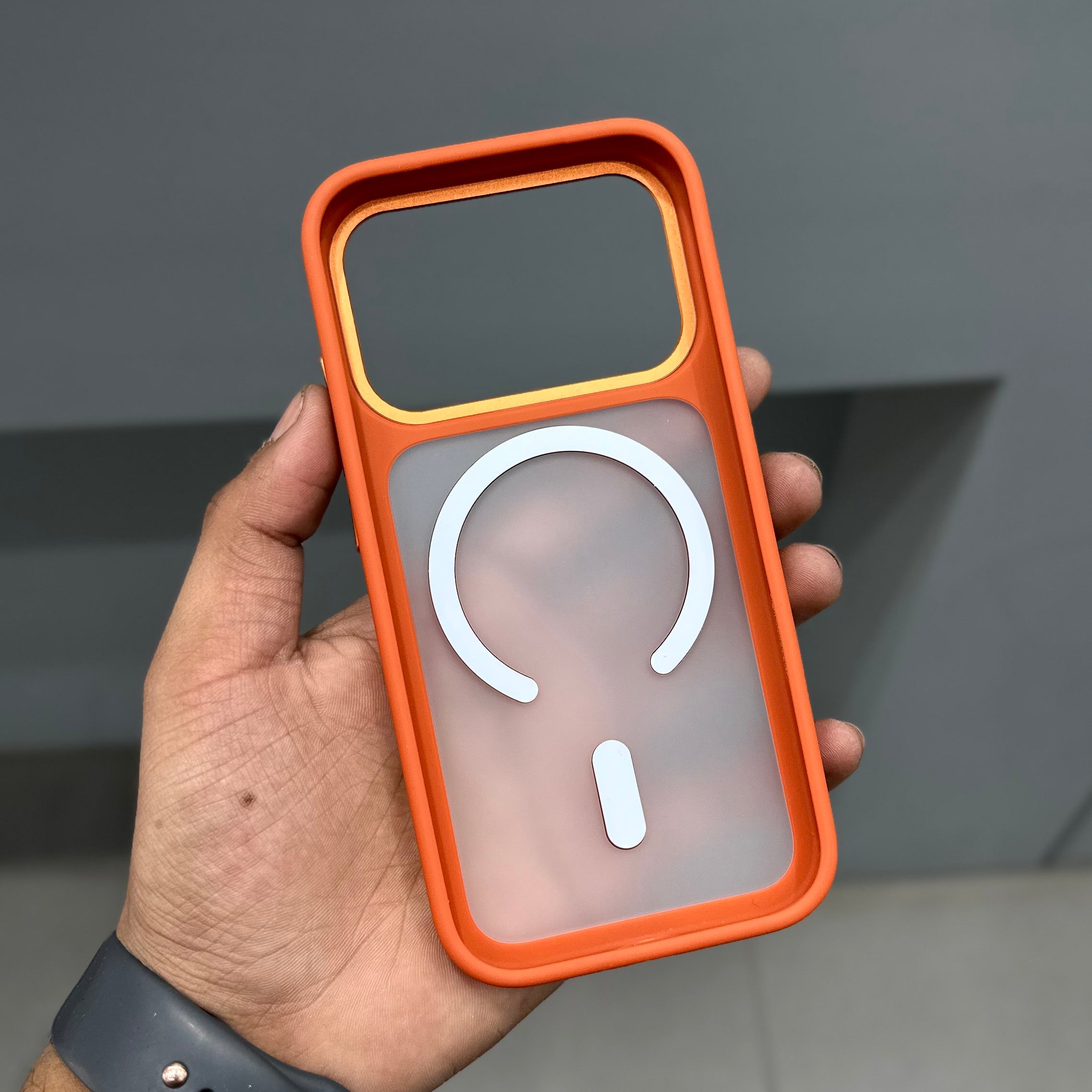 NY FROST NOP CASE - ORANGE ( No. 3051 ) Mobile Case by CoverMeUp - Style 5