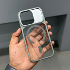 ICON N CLEAR METAL CAM CASE-GREY ( No. 3420 ) Mobile Case by CoverMeUp - Style 5