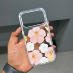 TRANZO BC 02 FLOWER CASE - PINK ( No. 3398 ) Mobile Case by CoverMeUp - Style 3