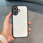 Protective Apple iPhone Back Cover - ClearGuard Black Border iPhone Case