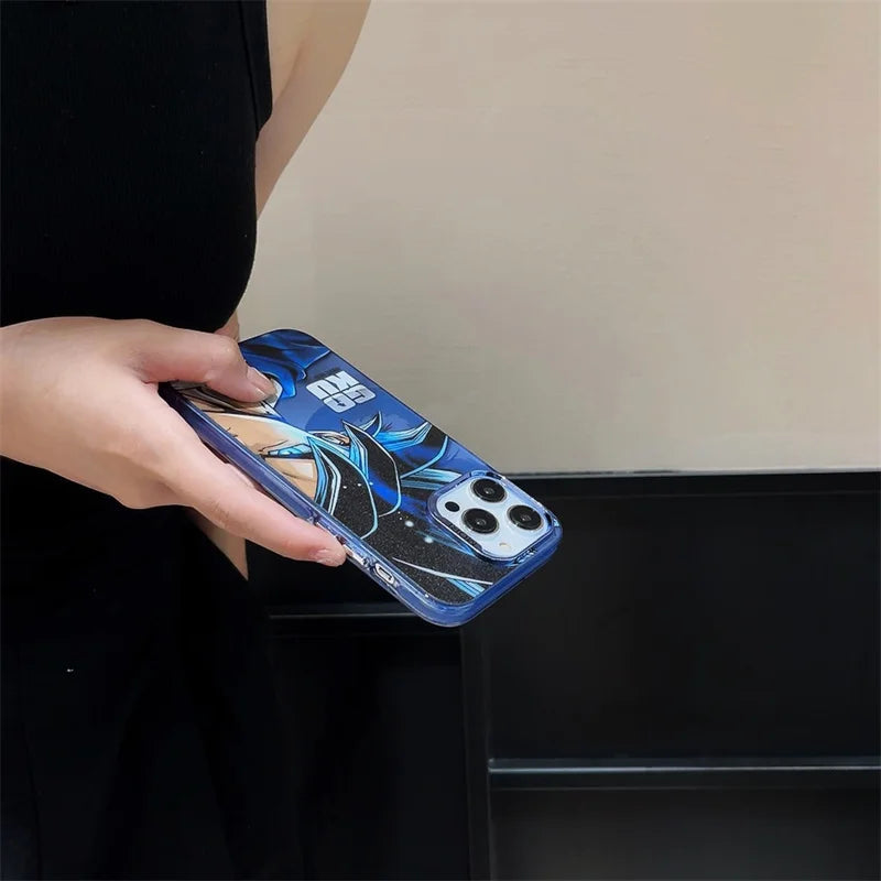 Dragon Ball GOKU VEGETA Shockproof Anime Case for iPhone