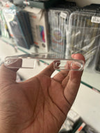 Silicone Clear Transparent Case for Samsung Galaxy S23 Ultra Mobile Case by CoverMeUp - Style 3