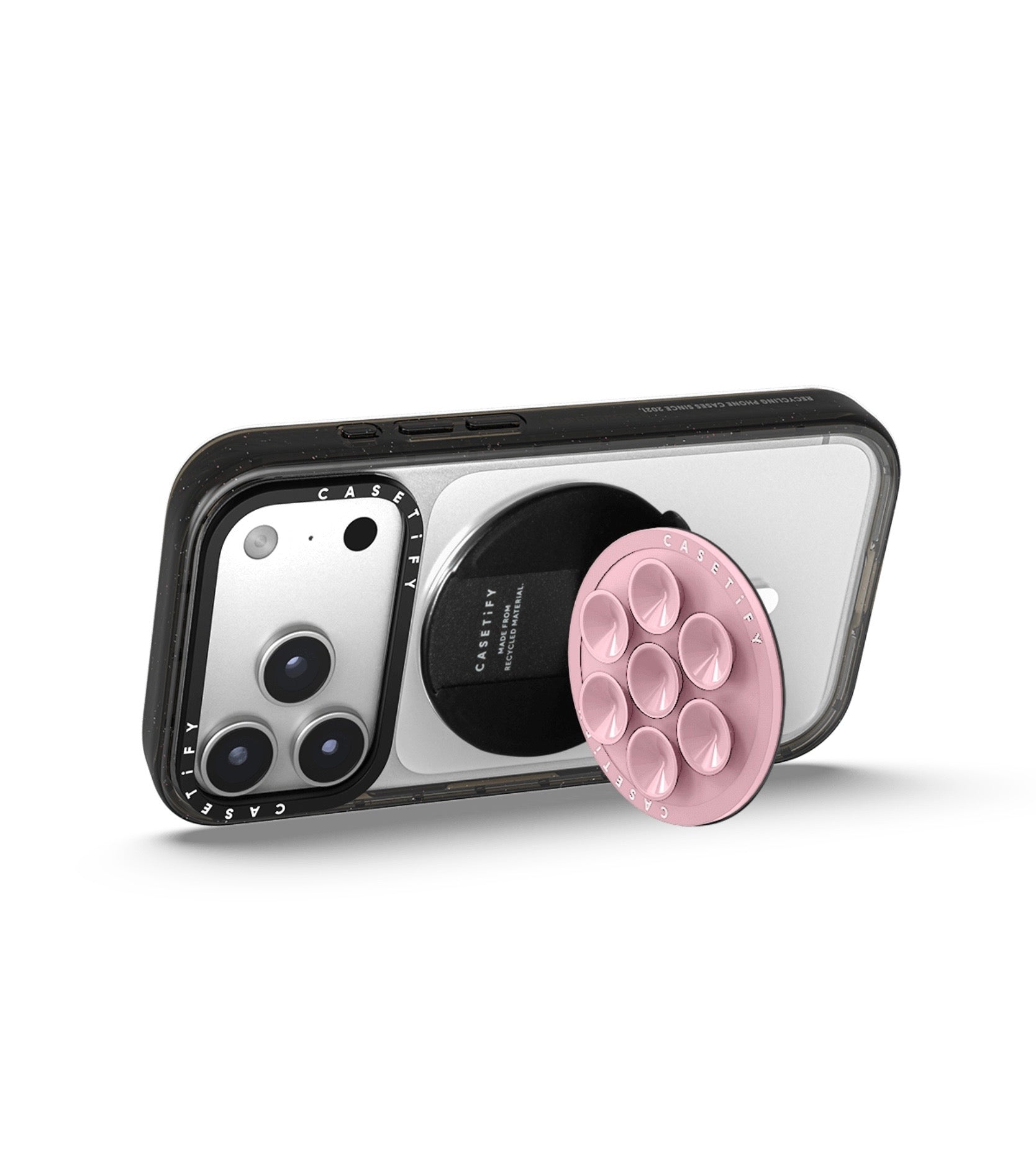 Snappy Sticky MagSafe Grip Stand Pop Socket (Pink)