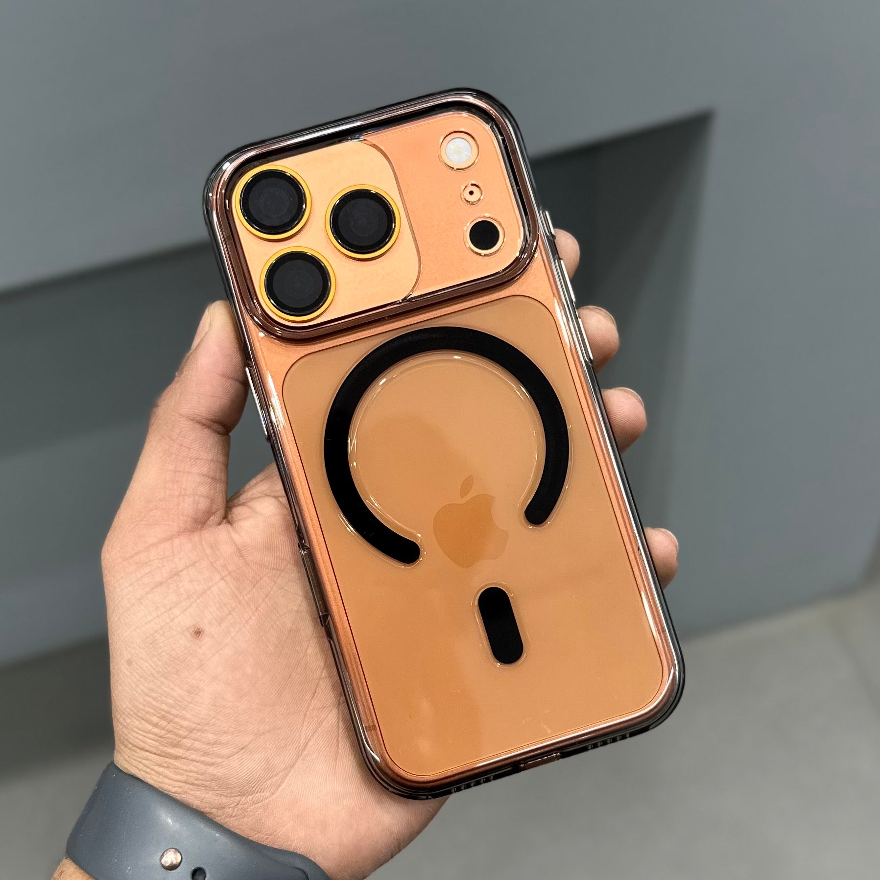 CMAQ ULTRA CLEAR CAPTURE CASE - BLACK ( No. 3071 )