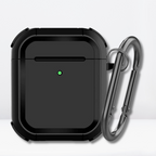 Eggshell Protective AirPods 1/2 Case (Black Color) Mobile Case by CoverMeUp