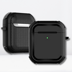 Eggshell Protective AirPods 1/2 Case (Black Color) Mobile Case by CoverMeUp - Style 3