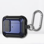 Eggshell Protective AirPods 3 With Button Lock Case (Navy Blue) Mobile Case by CoverMeUp - Style 2