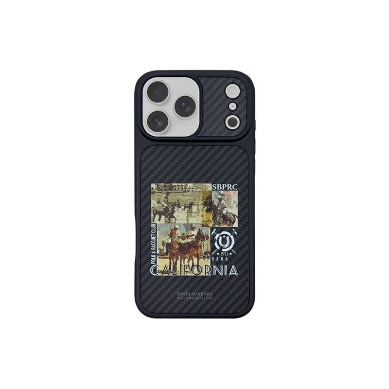 Protective Apple iPhone Back Cover - Santa Barbara Polo Raquet Club ELVIS Series for iPhone 17 Pro (Polo Club)