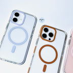Protective Apple iPhone Back Cover - FrameClear MagSafe iPhone Case - Style 9