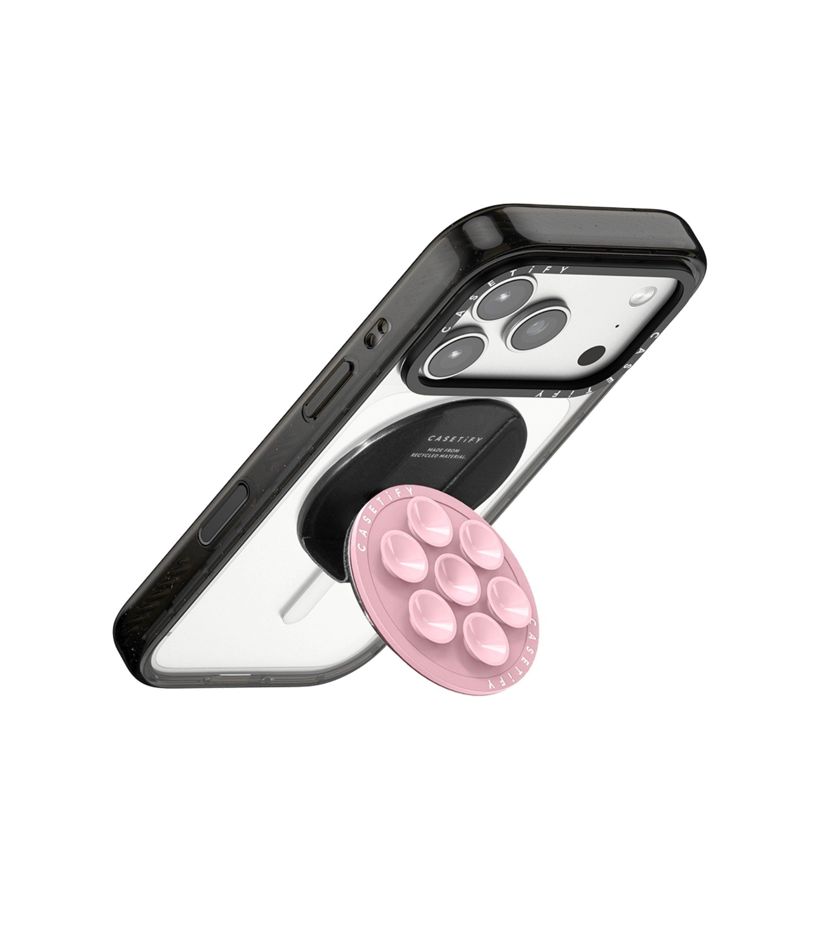 Snappy Sticky MagSafe Grip Stand Pop Socket (Pink)