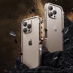 Protective Apple iPhone Back Cover - Metal Bumper Case for iPhone - Style 2