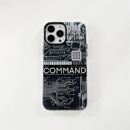 LYDIA CLASSIC PRINT CASE FOR IPHONE Cyberpunk Labels