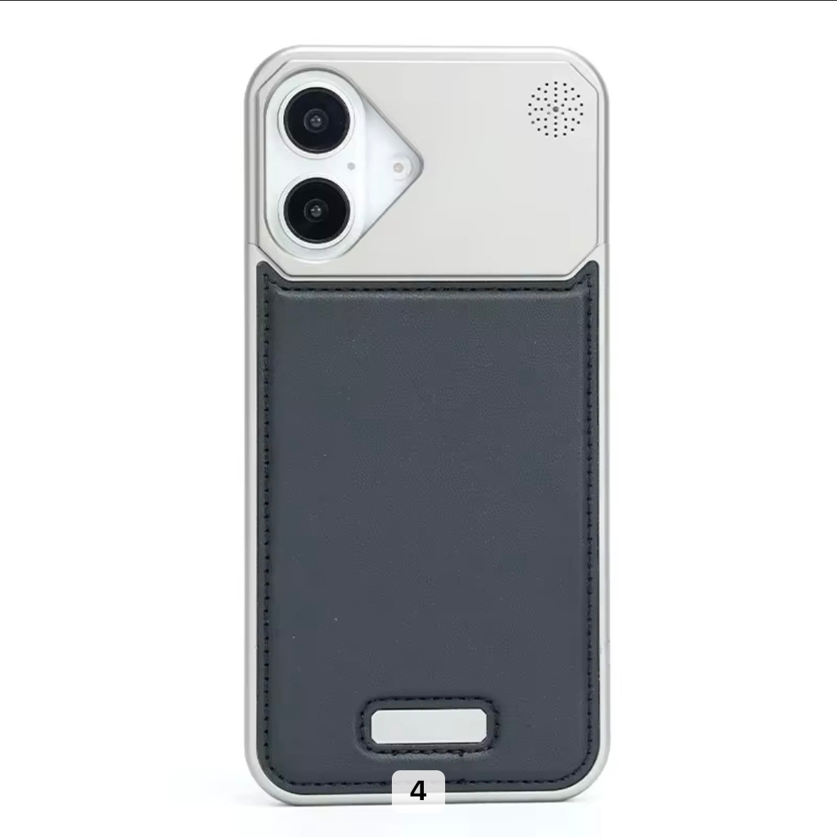 Protective Apple iPhone Back Cover - Aroma Perfume Leather & Metal iPhone Case - Style 8