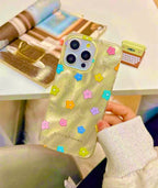 Protective Apple iPhone Back Cover - Flower Floral Design Girls Shockproof Protective Case for iPhone - Style 4