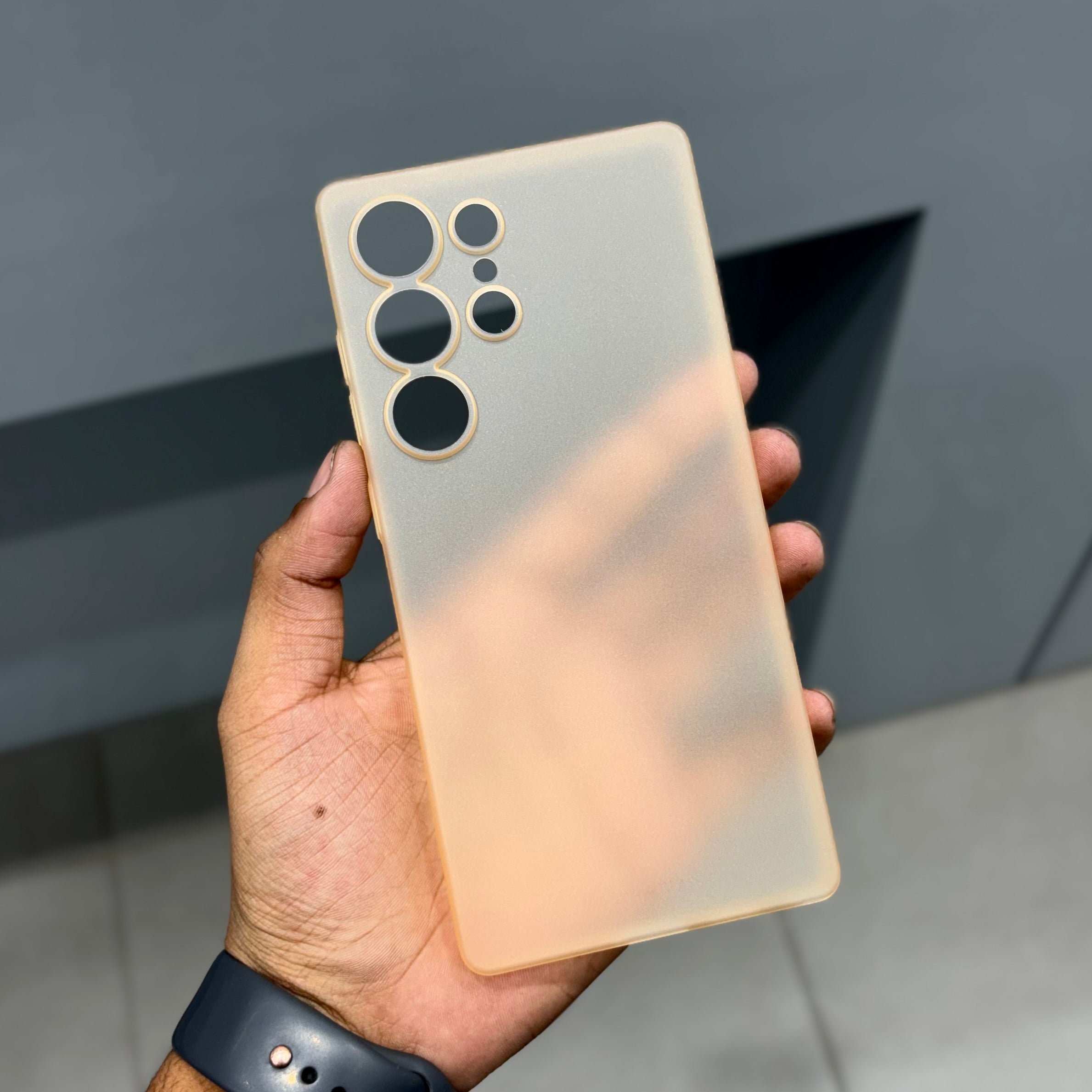 PULOKA AIR SKIN - SAMSUNG - DESERT BROWN ( No. 2588 ) Mobile Case by CoverMeUp - Style 4