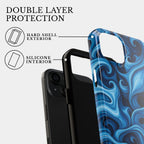 The Blue Silhouette | #1191 Mobile Case by CoverMeUp - Style 7