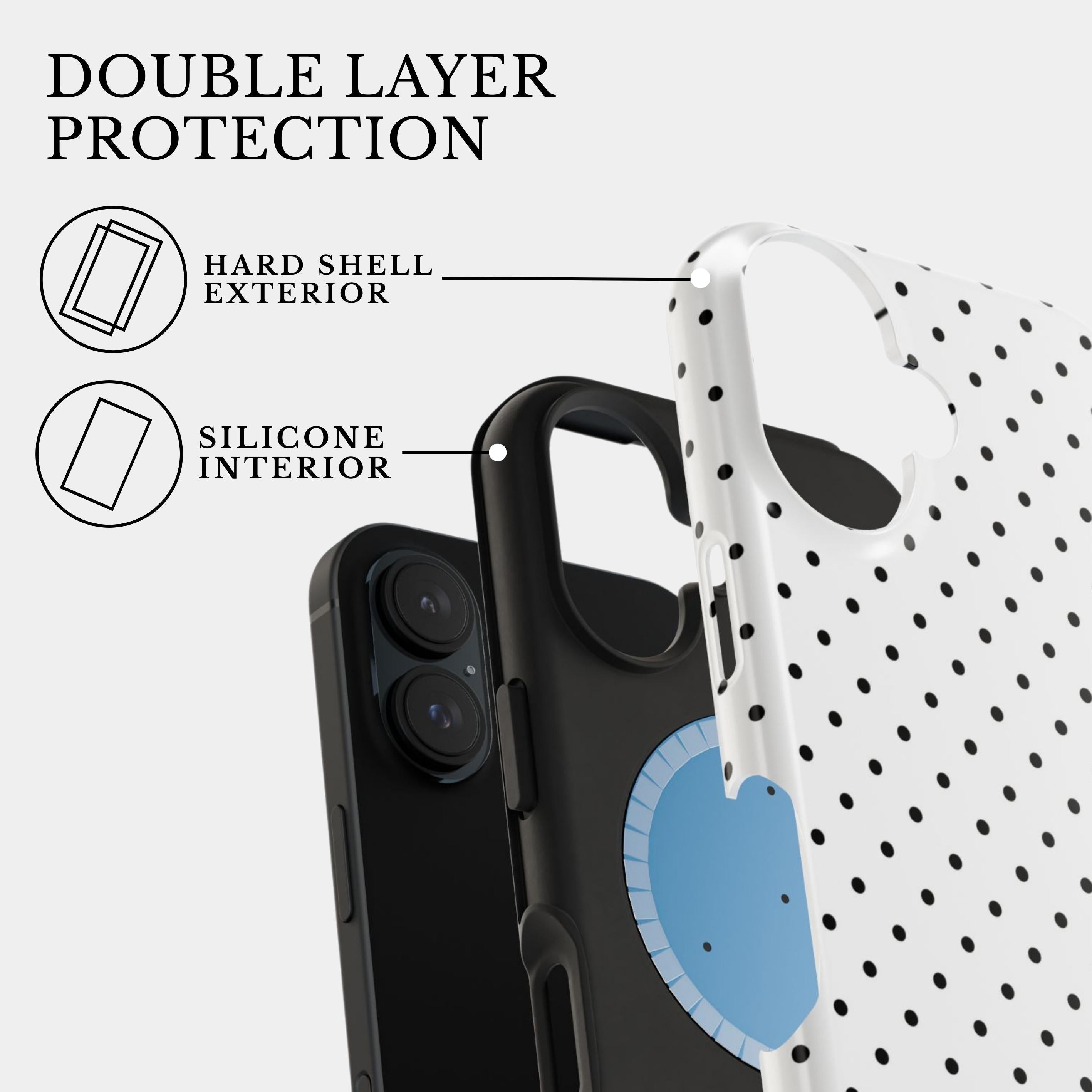 The Parisian Dotline | #1181 Mobile Case by CoverMeUp - Style 7