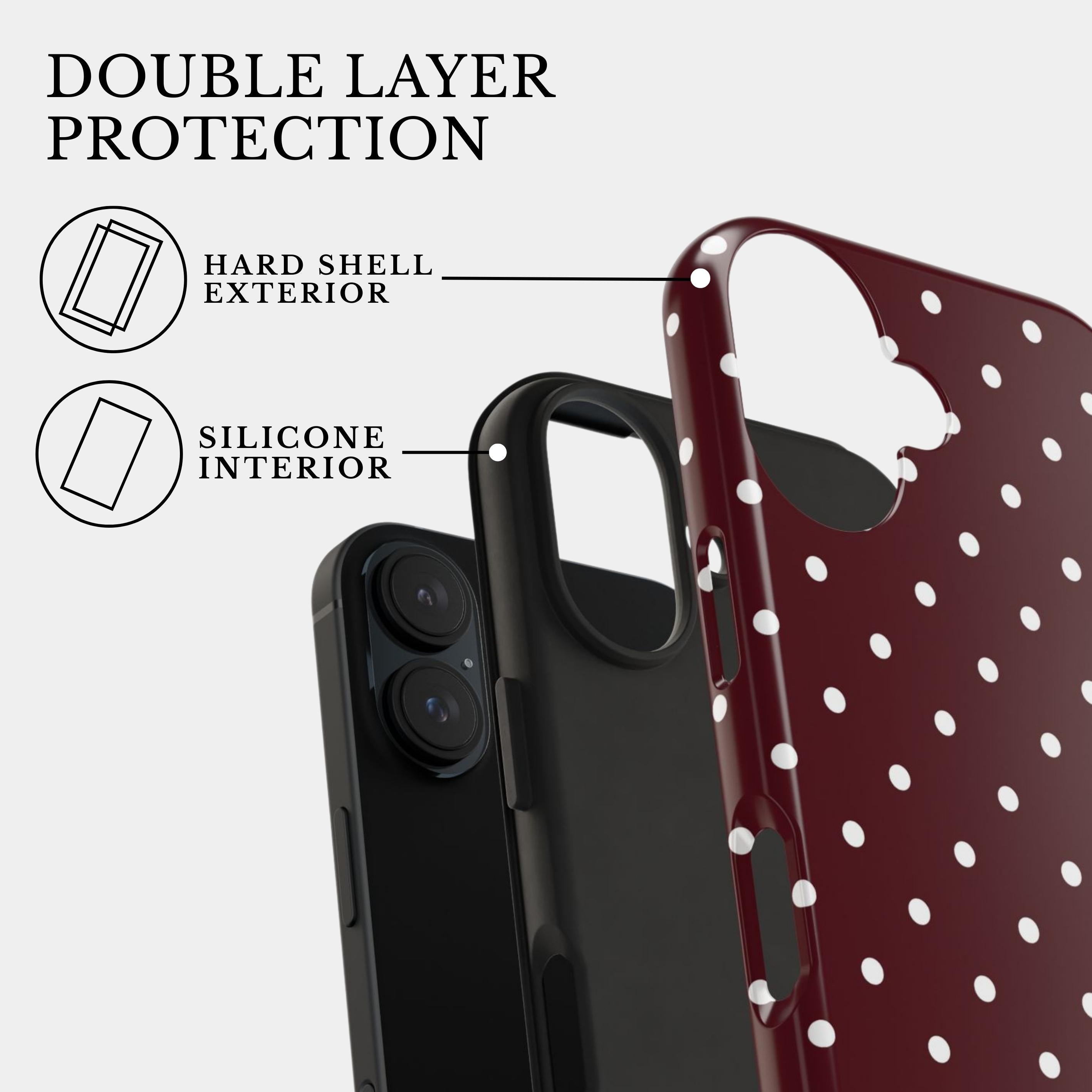 The Classic Polka Dot | #1177 Mobile Case by CoverMeUp - Style 5