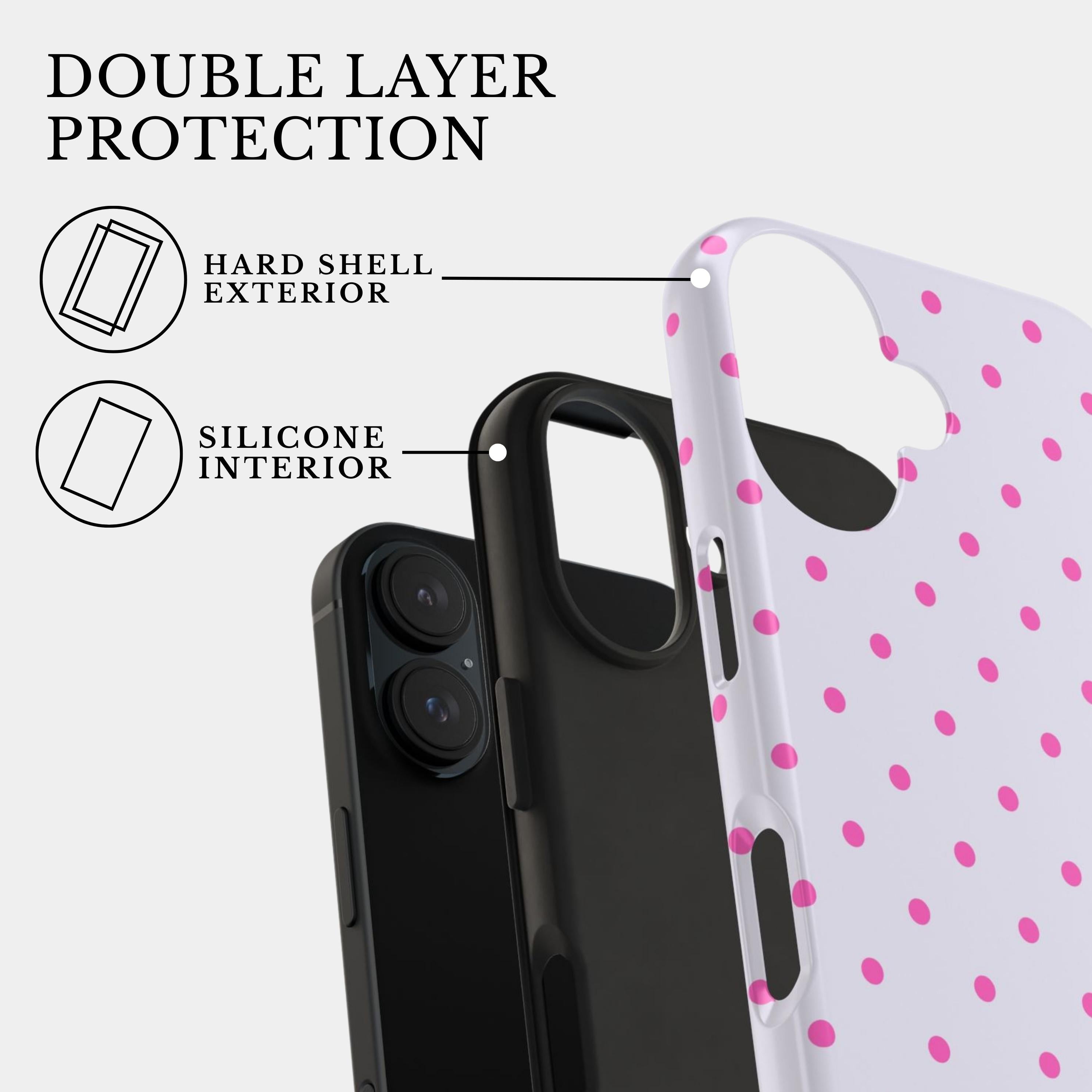 The Pink Polka Society | #1176 Mobile Case by CoverMeUp - Style 6