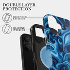 The Blue Silhouette | #1191 Mobile Case by CoverMeUp - Style 3