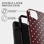 The Classic Polka Dot | #1177 Mobile Case by CoverMeUp - Style 4