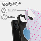 The Pink Polka Society | #1176 Mobile Case by CoverMeUp - Style 4