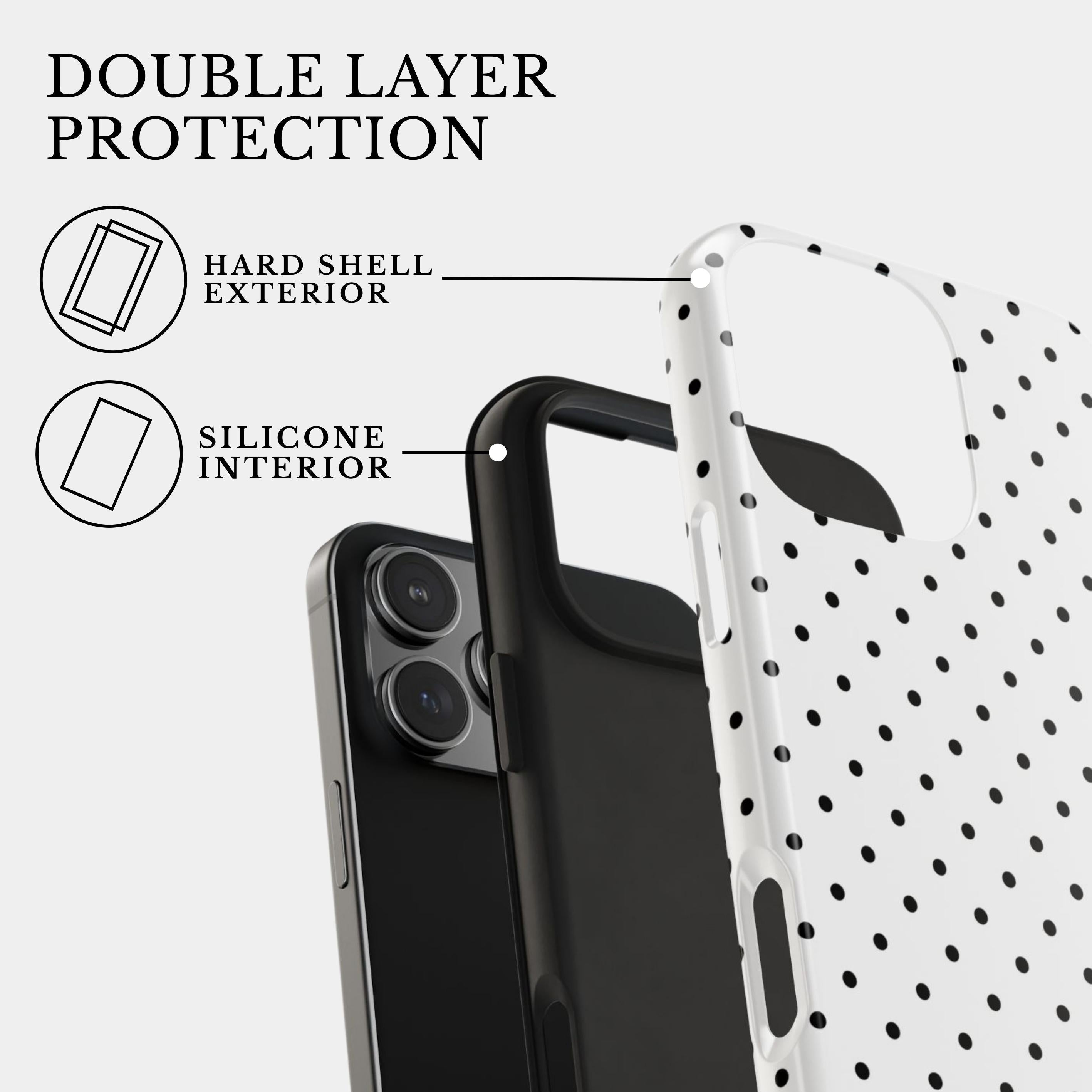 The Parisian Dotline | #1181 Mobile Case by CoverMeUp - Style 2