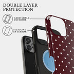 The Classic Polka Dot | #1177 Mobile Case by CoverMeUp - Style 3