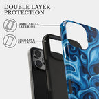 The Blue Silhouette | #1191 Mobile Case by CoverMeUp - Style 5