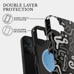 The Monochrome Murmur | #1187 Mobile Case by CoverMeUp - Style 3