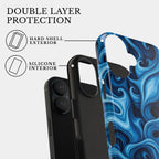 The Blue Silhouette | #1191 Mobile Case by CoverMeUp - Style 6