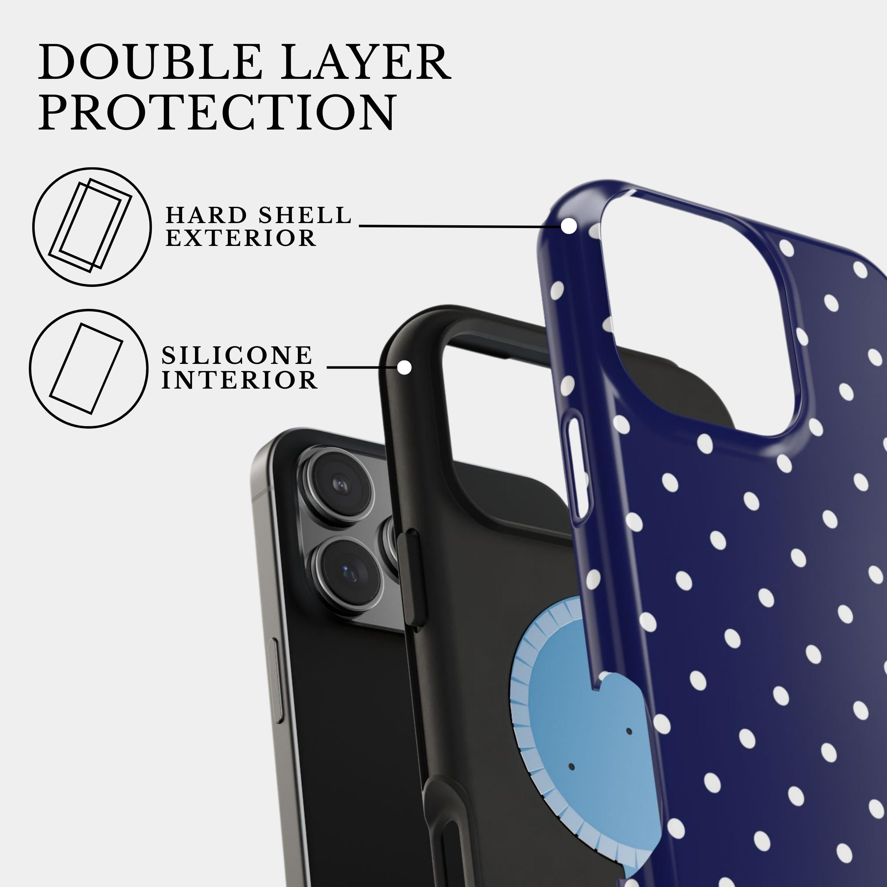 The Moonlit Polkadior | #1180 Mobile Case by CoverMeUp - Style 2