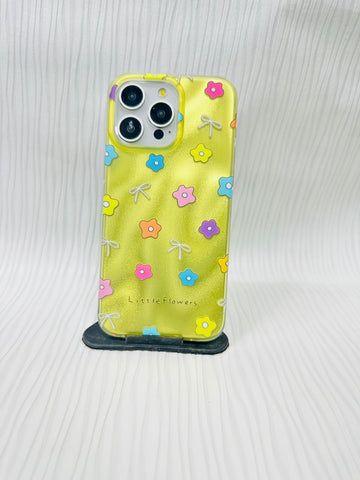 Flower Floral Design Girls Shockproof Protective Case for iPhone