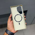 LUXO CARBON CASE SAMSUNG - LIGHT BROWN ( No. 2524 ) Mobile Case by CoverMeUp - Style 3