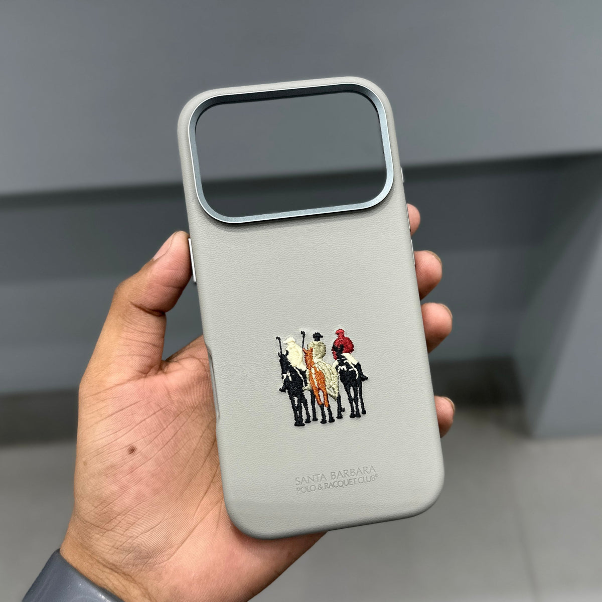 SANTA BARBARA JUSTIN CASE WITH MAGSAFE-GREY ( No. 2060 )