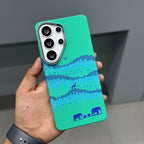 LUXO CARBON CASE SAMSUNG -GREEN ANIMALS ( No. 3172 ) Mobile Case by CoverMeUp