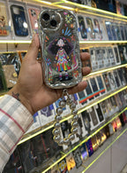 Protective Apple iPhone Back Cover - Electroplated Mirror Back Phone Case for iPhone - Style 8